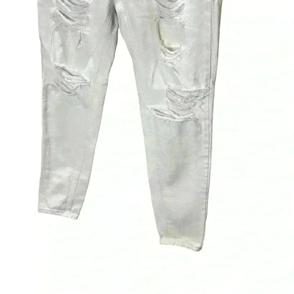 Tea and Cup distressed white jeans size 3 - Picture 4 of 15